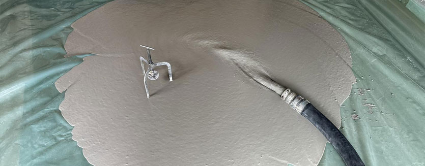 7 day rapid-drying cement screed, Essex