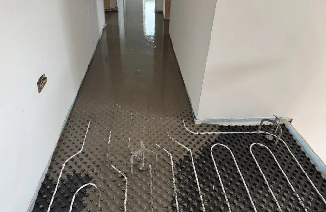 Underfloor Heating - Total Screed Depth vs Pipe Cover