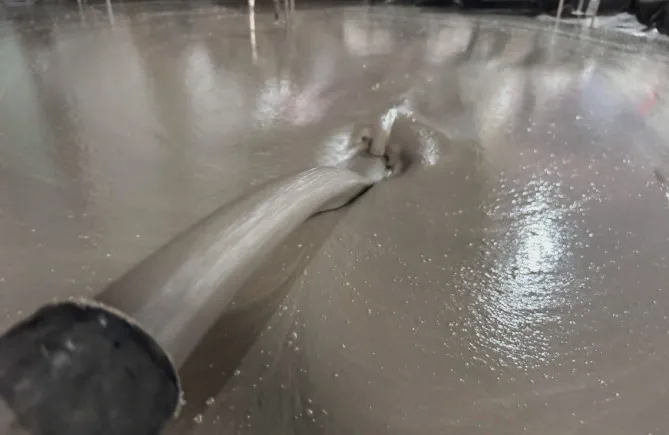 Managing Liquid Screed Depth and Cure