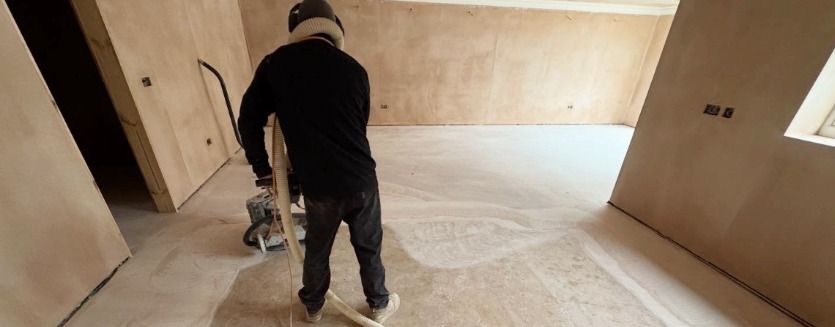 Laitance Removal for Screed and Concrete