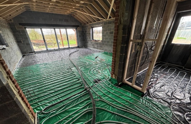 Optimise Underfloor Heating with High-Conductivity Liquid Screed